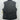St Johns Bay Vest Womens Black Quilted Diamond Stitch Gold Zip Pockets Warm L St. John's Bay