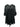 Monique Lhuillier Womans Black Short Sleeve Dress Black Lace Flared Size 8