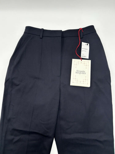 Alexander McQueen Woman dark blue Pants culottes High Waisted Wide Leg Size 40