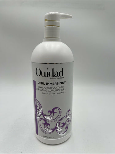 OUIDAD CURL IMMERSION No-Lather Cleansing Conditioner for dry hair 33.8 Oz Ouidad