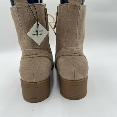 Women’s Cole Haan Camea Combat Boot in sesame suede Size 11B Cole Haan