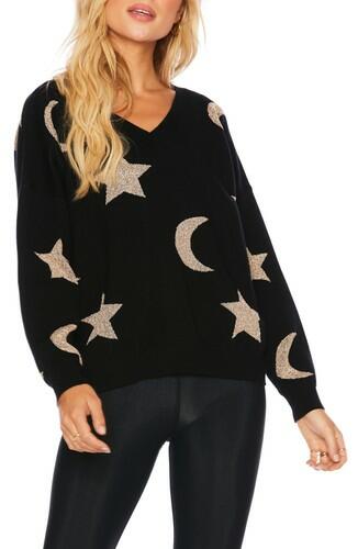 Beach Riot Joey Sweater in Gold Celestial at Nordstrom, Size X-Small Beach Riot