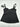 TYR Woman’s black Durafast Elite Solid Twisted Bra Tankini Top Padded Size 6 TYR