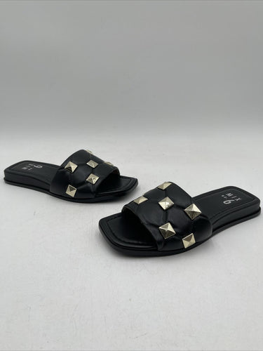 NWOB Mix No. 6 Dolleen Slide Sandal Black Size 6M/36.5 Mix No. 6
