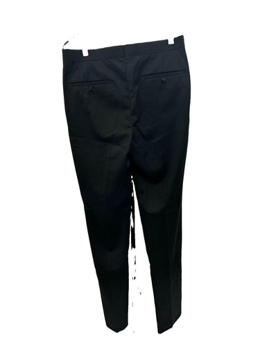 Michael Bastian classic men's black wool dress pants Clean Flat Size 36S-29W Michael Bastian