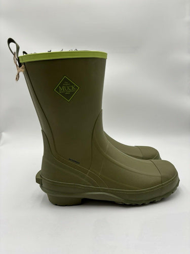 Men’s Muck Boot Harvester tall Olive Green rubber boots Size 11 Muck Boots