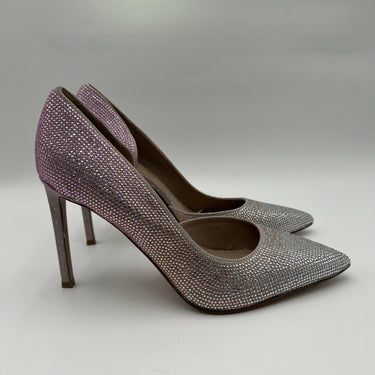Mix No. 6 Womens Yelenaa Pink & Silver Gradient Pointed Toe Heels Size 10M Mix No. 6