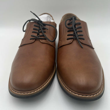 NWOB Mix No. 6 PRATTSON Brown Leather Lace Up Round Toe Oxfords Men’s Size 11.5M Mix No. 6