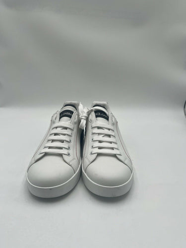 Dolce & Gabbana Portofino Sneakers Men White Navy Size 8 US 41 EU Dolce&Gabbana