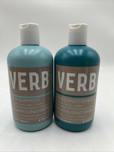 verb sea shampoo and conditioner 12.oz Verb