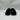 Women’s Moncler Mon shearling-lined Black suede mules buckled strap Size 37 Moncler