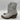 Women’s Idyllwind Wheels Western White Leather Pull On Ankle Boots Size 6.5B Idyllwind