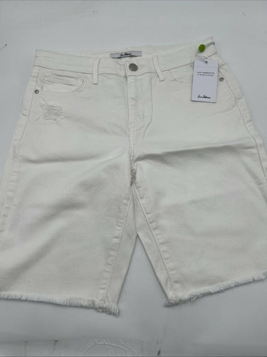 Sam Edelman-The Harriette, 10" - White Bermuda Short Size 27 Sam Edelman