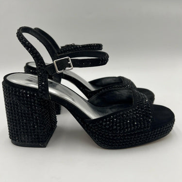 NWOB Mix No. 6 Halia Sandal Women's Black Size 6M/36.5 Mix No. 6