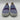 Rothy’s THE ORIGINAL Blue/White Knit Round Toe Slip On Sneakers Women’s 5.5 Rothy’s
