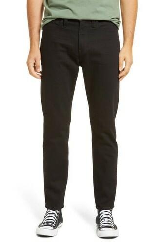 Madewell Relaxed Taper Jeans in Black at Nordstrom, Size 31 X 32 Madewell