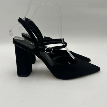 Women’s Marc Fisher Diamont Black Slingback Pump Heels Size 7M Marc Fisher