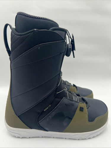 Ride Anthem BOA Snowboard Boots in the olive and black Size 11 RIDE