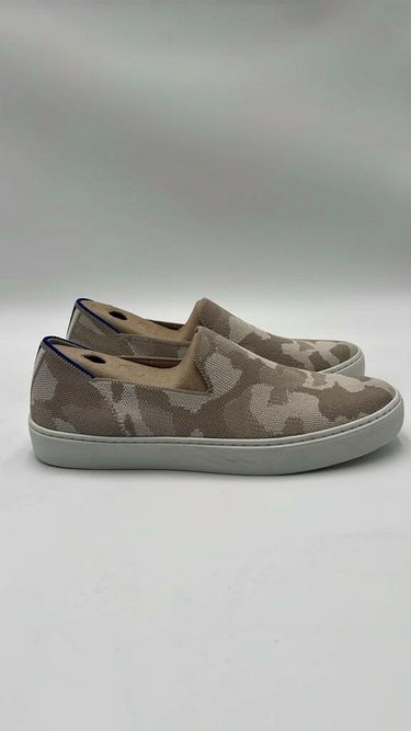 Rothy's Women's The Original Slip-On Sneakers Beige Camo Knit Size 8 Rothy's