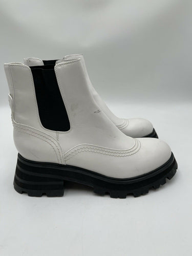 Women’s Alexander McQueen Wander Leather Chelsea Platform Lug Boots Size 41 Alexander McQueen