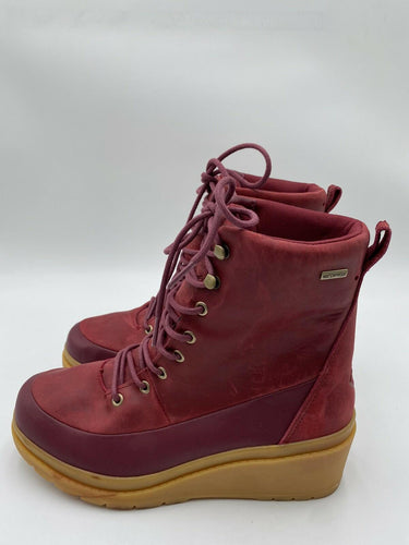 The Original Muck Boot Company Liberty Waterproof Wedge Lace-Up Boots Size 8 Original