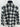 Weatherproof Vintage Shacket Womens Black White Plaid Sherpa Fleece 14 Weatherproof