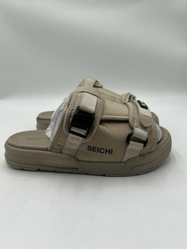 SEICHI Yoroi V2 Stone Buckle Padded Utility Platform Slide Sandal Mens SIZE 8/41 Seichi