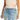 BP. Ruched Crop Cami Orange- White Tamara Daisy Size 1X White