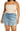 BP. Ruched Crop Cami Orange- White Tamara Daisy Size 1X White