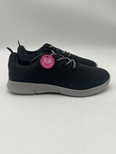 Sugar Gabber Black Memory Foam Lace Up Comfort Sneakers Womens 6.5 Sugar