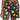BP Satin Shorts, Black Multi Shooting Stars Size S B.P