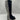 Cole Haan Women's Rianne Tall Boots (65mm) in Black and Python Print Leather 5B Cole Haan