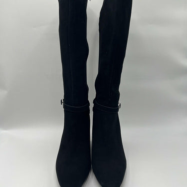Blondo Women's Twyla Waterproof Knee High Suede Boots Black Size 11M