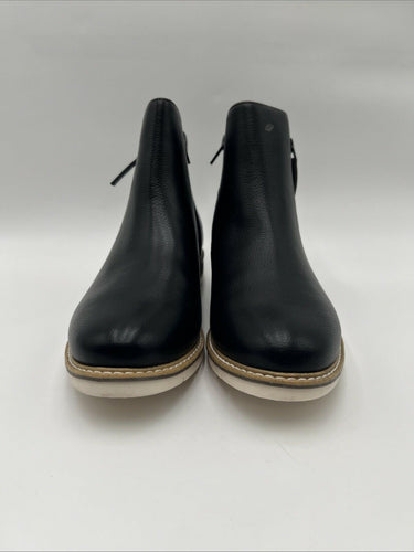 NWOB Kelly & Katie Ashton Wedge Booties Women's Black Size 7M Kelly & Katie
