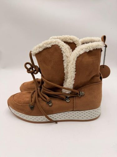 Womens Urban Sport by J/Slides Oliver Waterproof Athleisure Bootie Brown Size 8M