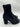 Chanel suede ankle boots with a patent cap toe gold-tone Heart Size 37.5