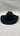 Justin Authentic Western Black Felt Cowboy Hat Cattleman Crown Wide Brim 7 1/4 Justin