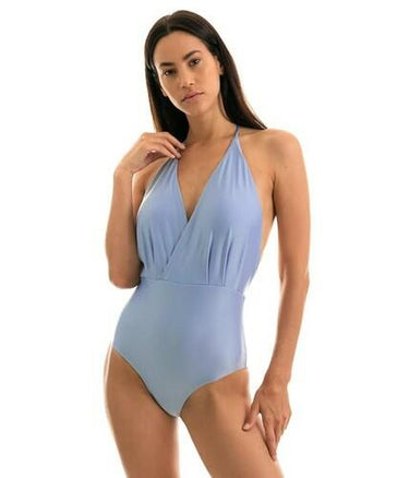 Rio de Sol Garoa Transpassado blue one piece size XL Rio de Sol