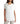 Halston Mixed-Media Cowlneck Woman's Top Chalk stripe Size S