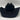 Justin Authentic Western Black Felt Cowboy Hat Cattleman Crown Wide Brim 7 Justin