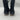 Sugar Skipper Black Glitter Duck Lace Up Rain Boots Womens 10 Sugar