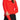 Women's Rachel Parcell Scalloped Crewneck Sweater, Size XX-Small - Red Rachel Parcell