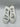 Mens Valentino Garavani VLTN Wade Runner sneakers in a silver / white Size 42 valentino