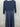 NWT Alex Evenings Navy Beaded Cuff Wrap Evening Gown Formal Dress Size 10 Alex Evenings