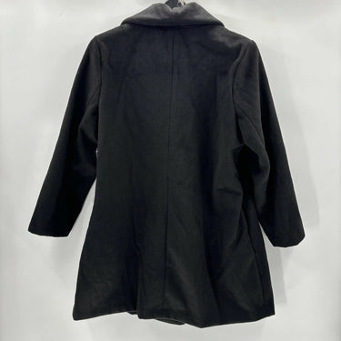 NWT Cyrus Women’s Plus Faux Brushed Pea Coat Black Size 1X Cyrus