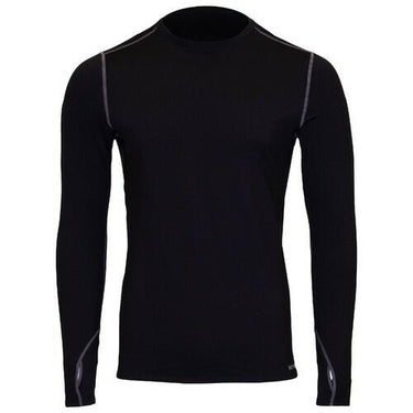 Hot Chillys Men's Micro-Elite Chamois Crewneck Black, Size M Hot Chillys
