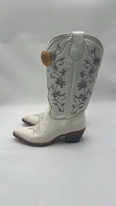 Corral Women's Floral Embroidered Patent Leather Western Boots Size 8.5M Corral Boots