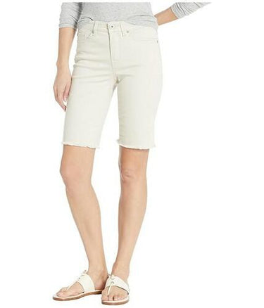 Tribal Jeans Denim Shorts w/ Rolled Cuff in Sand (Sand) Women's Shorts SIZE 0 Tribal