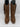 Idyllwind Sidewinder Studded Fringe Western Boot Brown Womens Size 9.5 Idyllwind