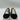 Revitalign Pacific Black Tan Orthotic Canvas Sneaker Womens SIZE 9 B Pacific